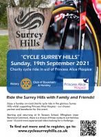 Cycle Surrey Hills flier
